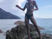 Weekend in the nature with new chemistry teacher who has predator instead penis 4/16