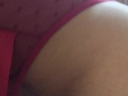 Sentones después de bañarme.