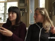 Ersties - Sexy Lesbian Friends Enjoy a Hot Encounter With a Strap On 6/16