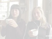 Ersties - Sexy Lesbian Friends Enjoy a Hot Encounter With a Strap On 8/16