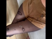 cum on black nylon compilation 5/16