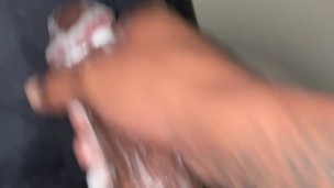 Pretty & thick BBC Shower Cumshot masterbating slow