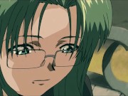 Busty Green Haired Babe Loves Getting Her Hairy Pussy Eaten in 69 Position