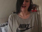 Beautiful Big Titty Dark Haired Girlfriend Gets Tits Sucked And A Deep Dripping Creampie 2/16