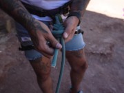 Crazy ROUGH sex after ROCK CLIMBING adventure - SammmNextDoor Date Night #27 8/16