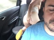 I fuck a Colombian girl doggy style in the car 9/16