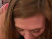 Sucking Cock in new Strappy Outfit 5/16