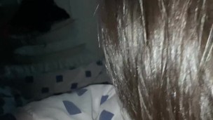 SHES UP BY GIVING ME A BLOWJOB, MAKES ME CUM AND I KEEP FUCKING HER