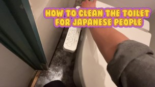 I would like to introduce Japanese toilet cleaning.