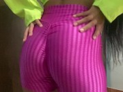 provando short de academia 11/16