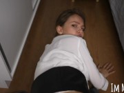 The boss came angry from a meeting and fucked his secretary in all her holes (part 2). Virtual sex 2/16