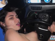 i have sex in the car with my best friend's boyfriend while he drives me home AMATEUR!!!! 13/16