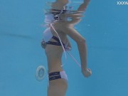 Hungarian tiny beauty Hermione Ganger in the pool 11/16