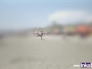 Angela colombiana ébano latina de enorme culo y grandes tetas es pillada por desconocido en la playa 1/16