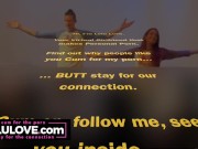 Amateur couple shares excitement from behind the porn scenes of their first non-adult live stage show - Lelu Love 1/16