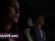 Amateur couple shares excitement from behind the porn scenes of their first non-adult live stage show - Lelu Love 10/16