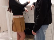 Me cojo una tetona En el baño de la Fiesta. Gemidos ricos. 1/16