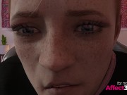 Futanari gamer fucking her favorite super in a 3D animated porn 4/16