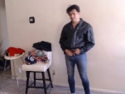 Biker HOTTIE STRIPS to NAKED & RAW & We're HERE For It! 1/16