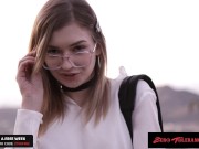 Dirty nerd Marykate Moss gets fucked by Donny Sins 1/16