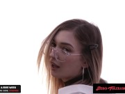 Dirty nerd Marykate Moss gets fucked by Donny Sins 2/16