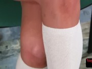 21yo college voyeur teases professor 1/16