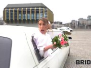 BRIDE4K. Man feels bad and cant even move to stop his bride from fucking 1/16