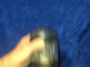 Dick Flash Towel Drop Then A Fleshlight Fuck Cumming All Over The Towel 14/16