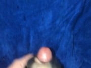 Dick Flash Towel Drop Then A Fleshlight Fuck Cumming All Over The Towel 15/16