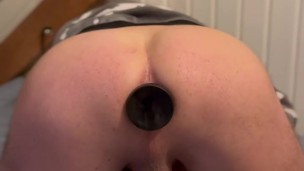 Big black Plug in my Asshole