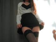 wow…hot🔥teenage babe WON’T STOP until she gets CREAMPIE inside pussy! 1/16