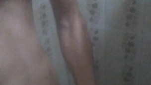 Handjob at bathroom (take 2)