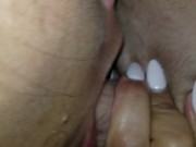 Wife gets throat fucked and licks my balls 9/16