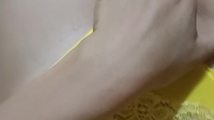 Me tocó mi conchita abultada