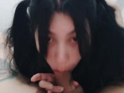 Ele gozou tanto na minha bucetinha depois que sentei com força  que até escorreu 🔥🔥