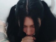 Ele gozou tanto na minha bucetinha depois que sentei com força  que até escorreu 🔥🔥 6/16