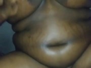 MY BBW BIG CHOCOLATE TITTIES BOUNCING AS SHE TAKES HARD DICK!!!!!!!!!!!!! 12/16