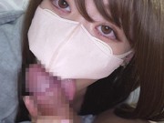 【主観】彼女の目覚ましねっとりフェラが気持ち良すぎて大量射精ぶっかけ　japanese/日本人/素人/顔出し/可愛い/主観/ハメ撮り/個人撮影 14/16