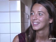 Ersties - Blue Eyed Babe Plays With Her Hairy Pussy 14/16