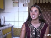 Ersties - Blue Eyed Babe Plays With Her Hairy Pussy 2/16