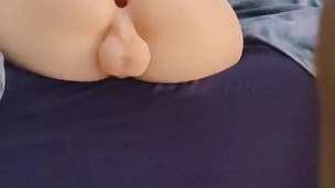 Smooth Horny bubble butt goes to pound town (sample clip)