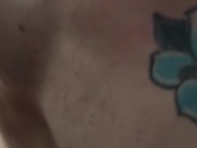 PORNHUB’S CUMSLUT WHORE deepthroats and gets fucked by tattooed guy, watch him cum on my pussy 16/16