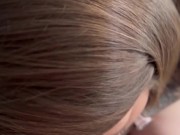 PORNHUB’S CUMSLUT WHORE deepthroats and gets fucked by tattooed guy, watch him cum on my pussy 3/16