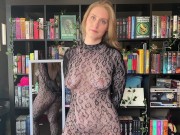 4K Transparent Fishnet Body Suits 6/16