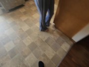 When you forget you're right beside the front door 14/16