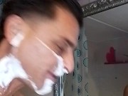 Francesco Mancino si fa la barba e parla dei suoi gusti sessuali (ITA Napoletano) 9/16