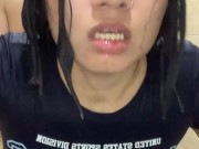 Cute 19 yo girl fucks her best friend in the bathroom 10/16