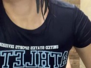 Cute 19 yo girl fucks her best friend in the bathroom 9/16