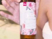 【素人】サウナで汗だく汁だく精液ぶっかけセックスしちゃいました　カップル/日本人/巨乳/人妻/フェラ/手コキ/顔出し 1/16