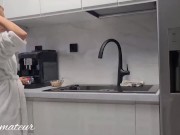 Stepmom shaved her pussy and Stepson sees it and wants to fuck her pussy and ashole 2/16